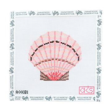 Pink Scallop Shell