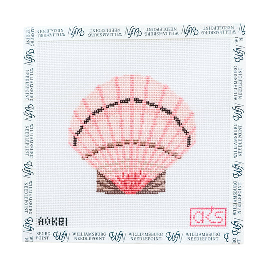 Pink Scallop Shell