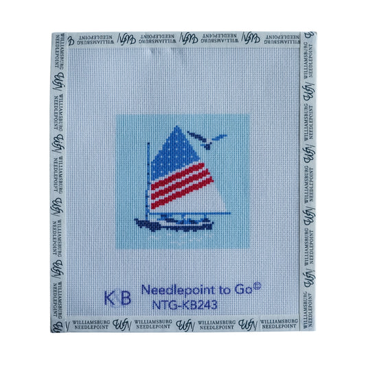 Regatta Coaster - US Flag - Printed Canvas
