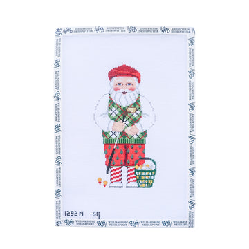 Santa Golfing