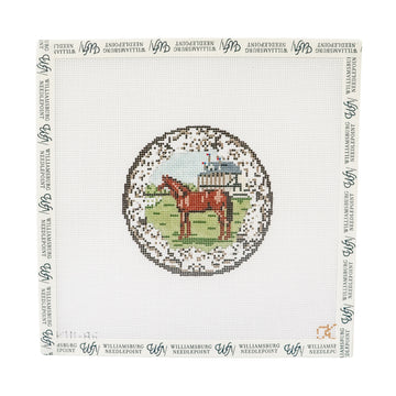 Transferware Horse Plate