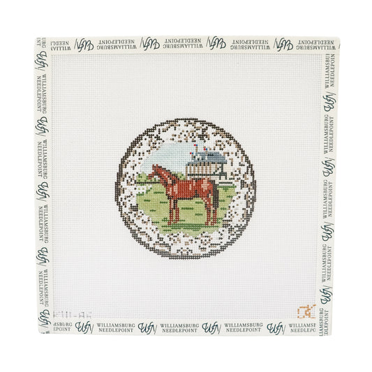 Transferware Horse Plate