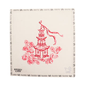 Pink Cherry Blossom Pagoda