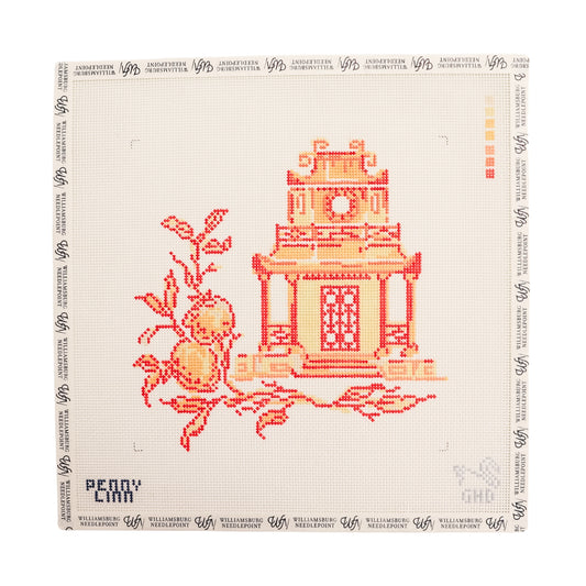 Orange Persimmon Pagoda