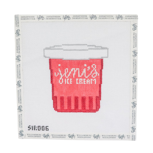 Ice Cream Pint - *Creased Canvas*