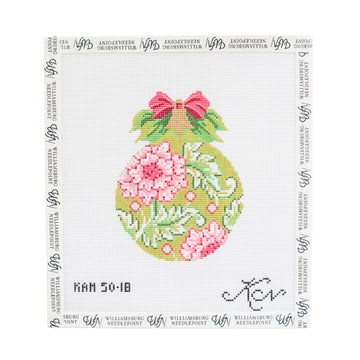 Green & Pink Floral Ball