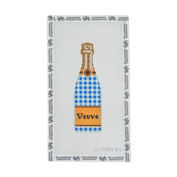 Blue Gingham Champagne