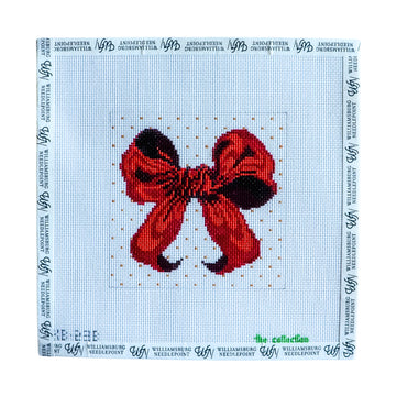 Small Red Bow Square