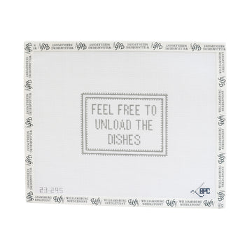 Feel Free To Unload The Dishes