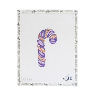 Sprinkle Candy Cane - Purple