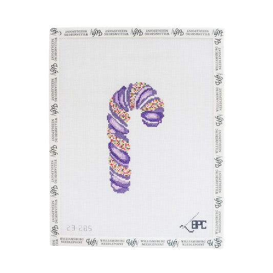 Sprinkle Candy Cane - Purple