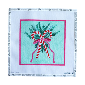Candy Cane Bow