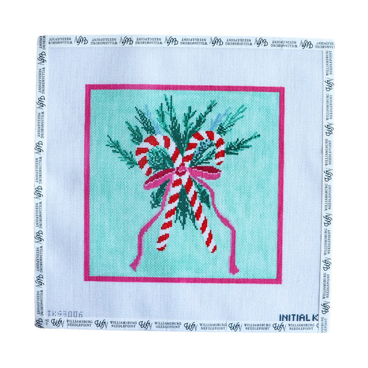 Candy Cane Bow