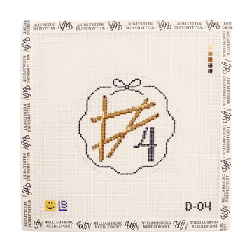D-04 12 Days of Needlepoint Stretcher Bars