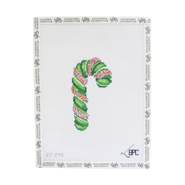 Sprinkle Candy Cane - Green