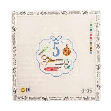 D-05 12 Days of Needlepoint Cutting Tools