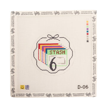 D-06 12 Days of Needlepoint Stash/Project Bags