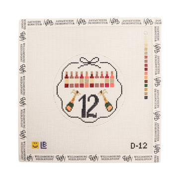 D-12 12 Days of Needlepoint Ways To Celebrate