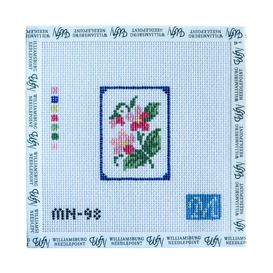 Flower Mahjong Tile