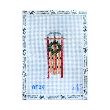 Sled With Wreath