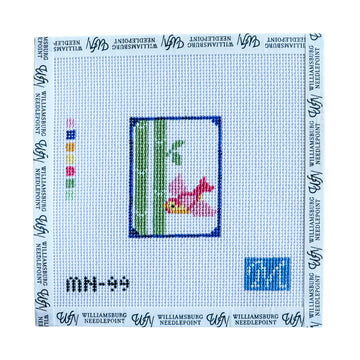 Bird Bam Mahjong Tile