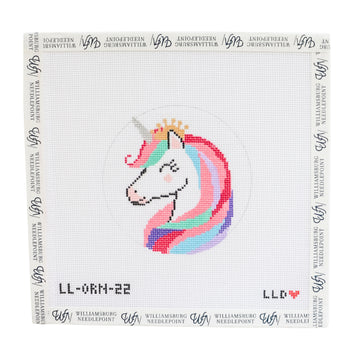 Unicorn 1 Glittery Round