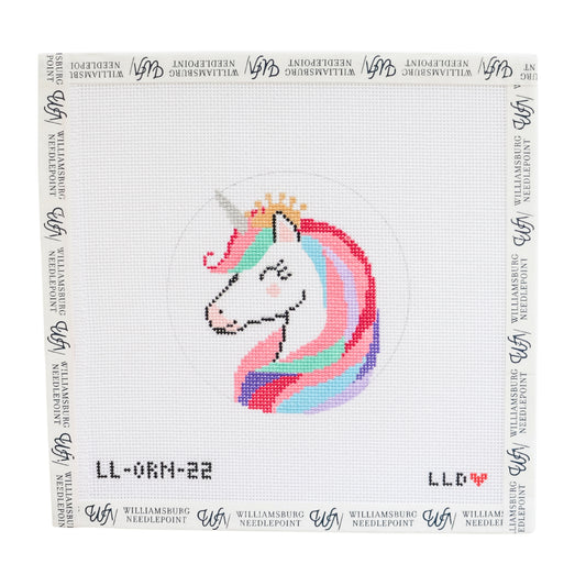 Unicorn 1 Glittery Round