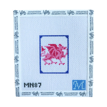 Red Dragon Mahjong Tile