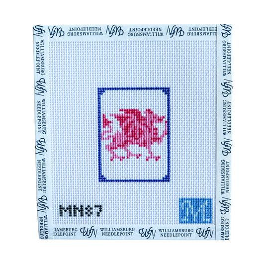 Red Dragon Mahjong Tile