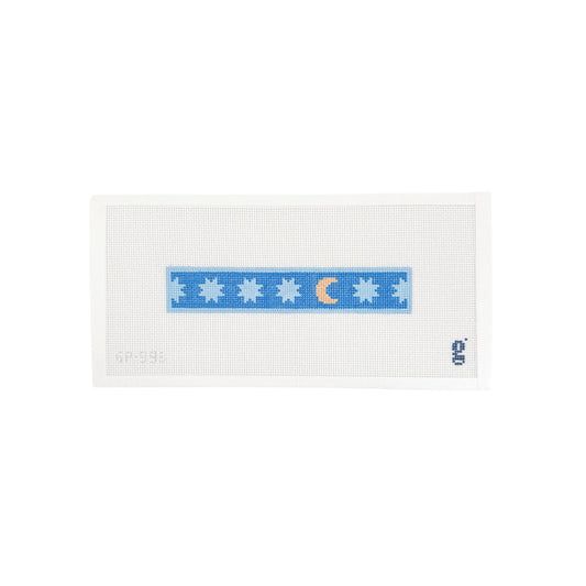 Moon & Stars Fob Blue