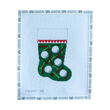 Golf Balls And Tees Mini Stocking