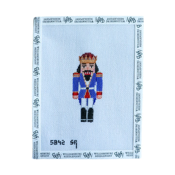 Purple King Nutcracker Ornament