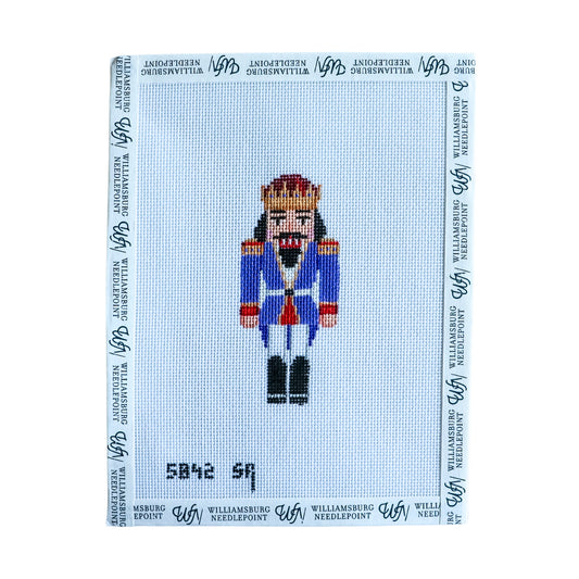 Purple King Nutcracker Ornament