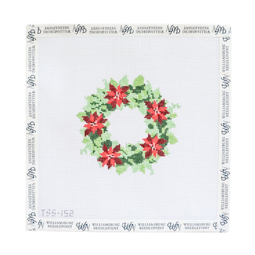 Mini Poinsiettie Wreath