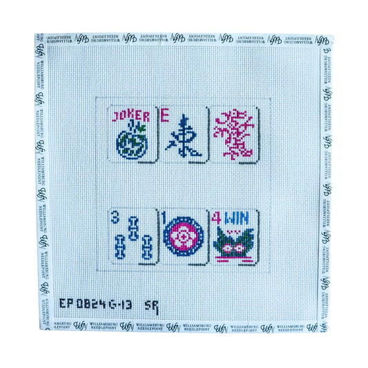 Mahjong Welcome - Pink