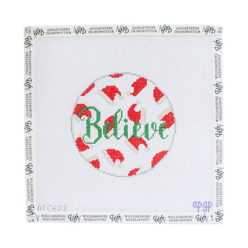 Believe Santa Hats Red & Green