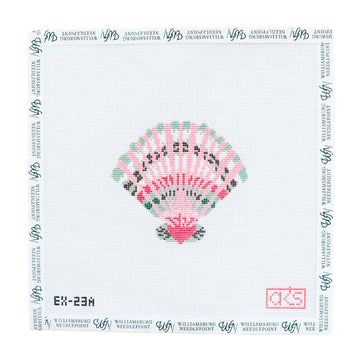 Pink Scallop Shell # 2