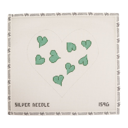 Heart Pillow - Green