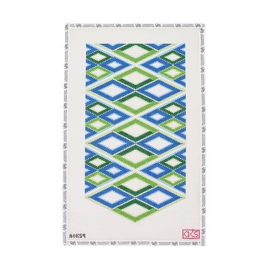 Geometric Trifold Clutch