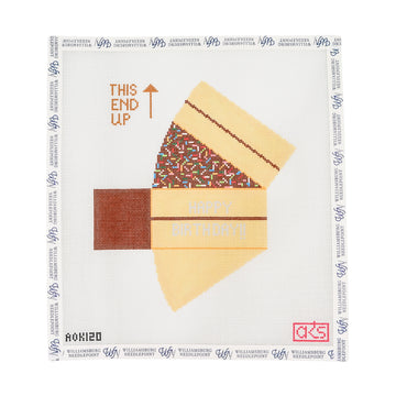 3D Slice of Birthday Cake