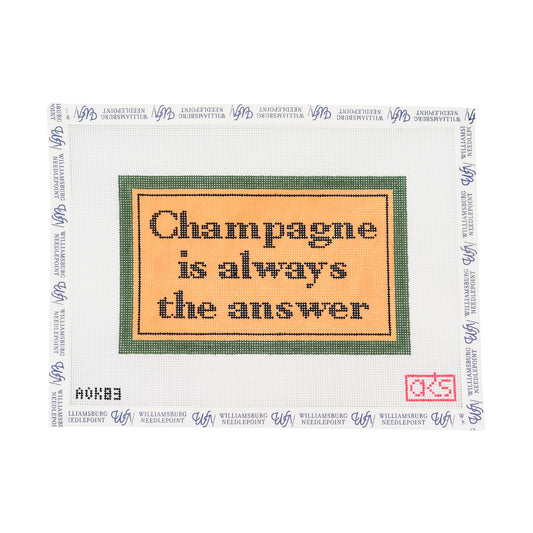 Champagne is Always the Answer