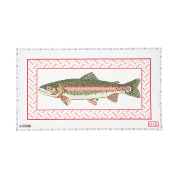 Trout On Brick Border
