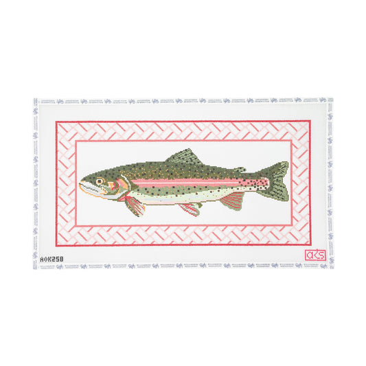 Trout On Brick Border
