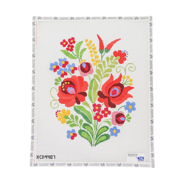 Hungarian Flowers and Peppers