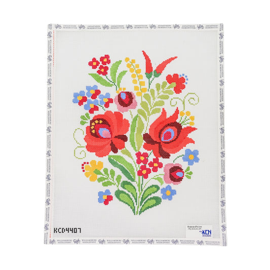 Hungarian Flowers and Peppers