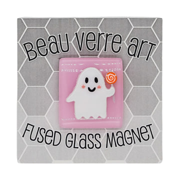 Sweet Ghost Fused Glass Needleminder