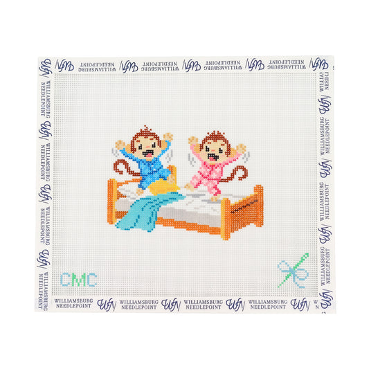 Monkeys Jumping on the Bed