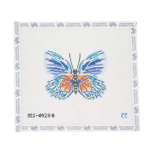 Blue Autumn Butterfly