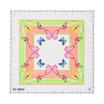 Large Bright Butterfly Scarf