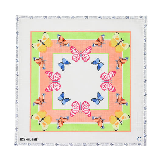 Large Bright Butterfly Scarf